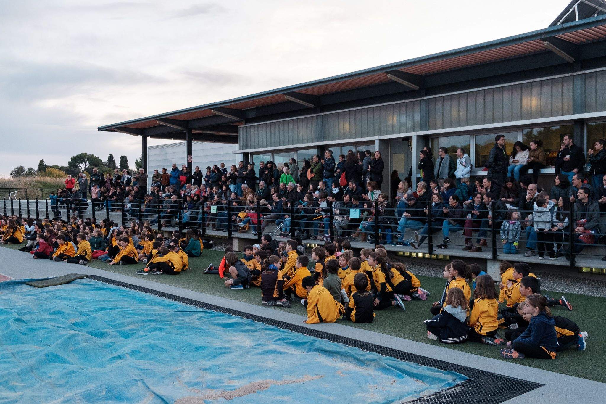 Presentació de la secció d'atletisme del Club Muntanyenc Sant Cugat. FOTO: Ale Gómez