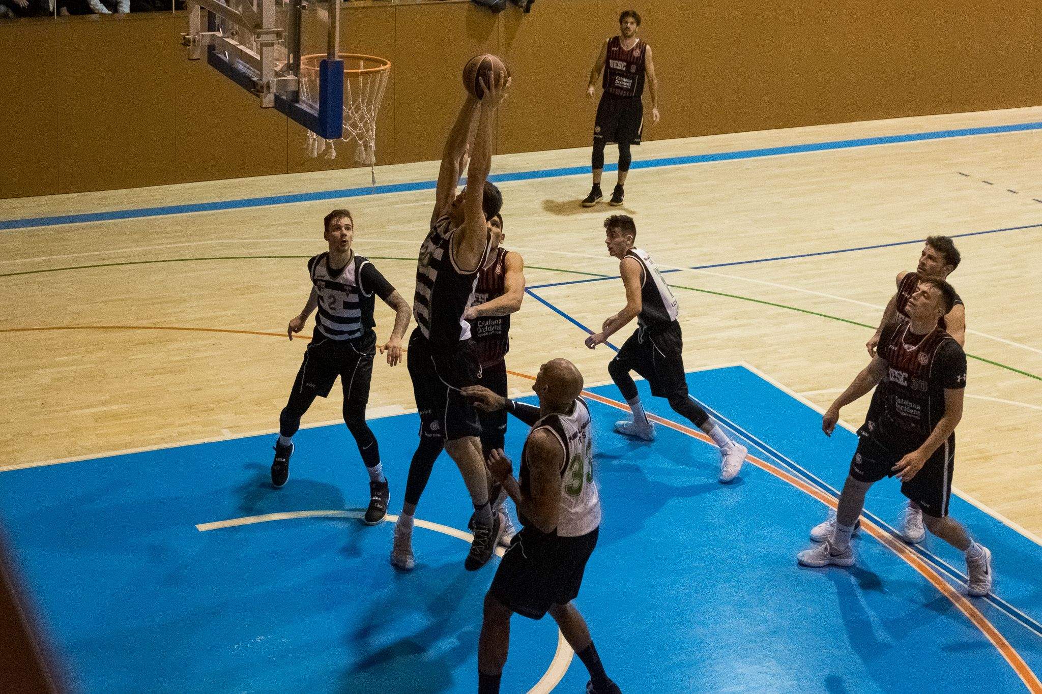 Bàsquet masculí. UE Sant Cugat-Reus Ploms Salle. FOTO: Ale Gómez