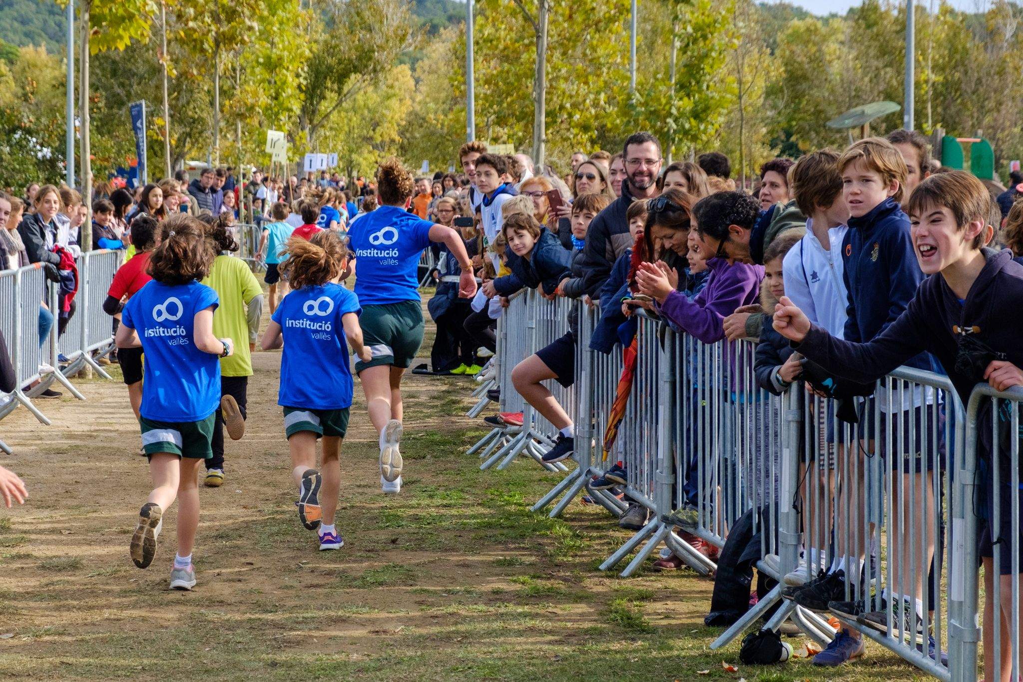 Celebració del 21è Cros Ciutat de Sant Cugat al parc de la Pollancreda. FOTO: Ale Gómez