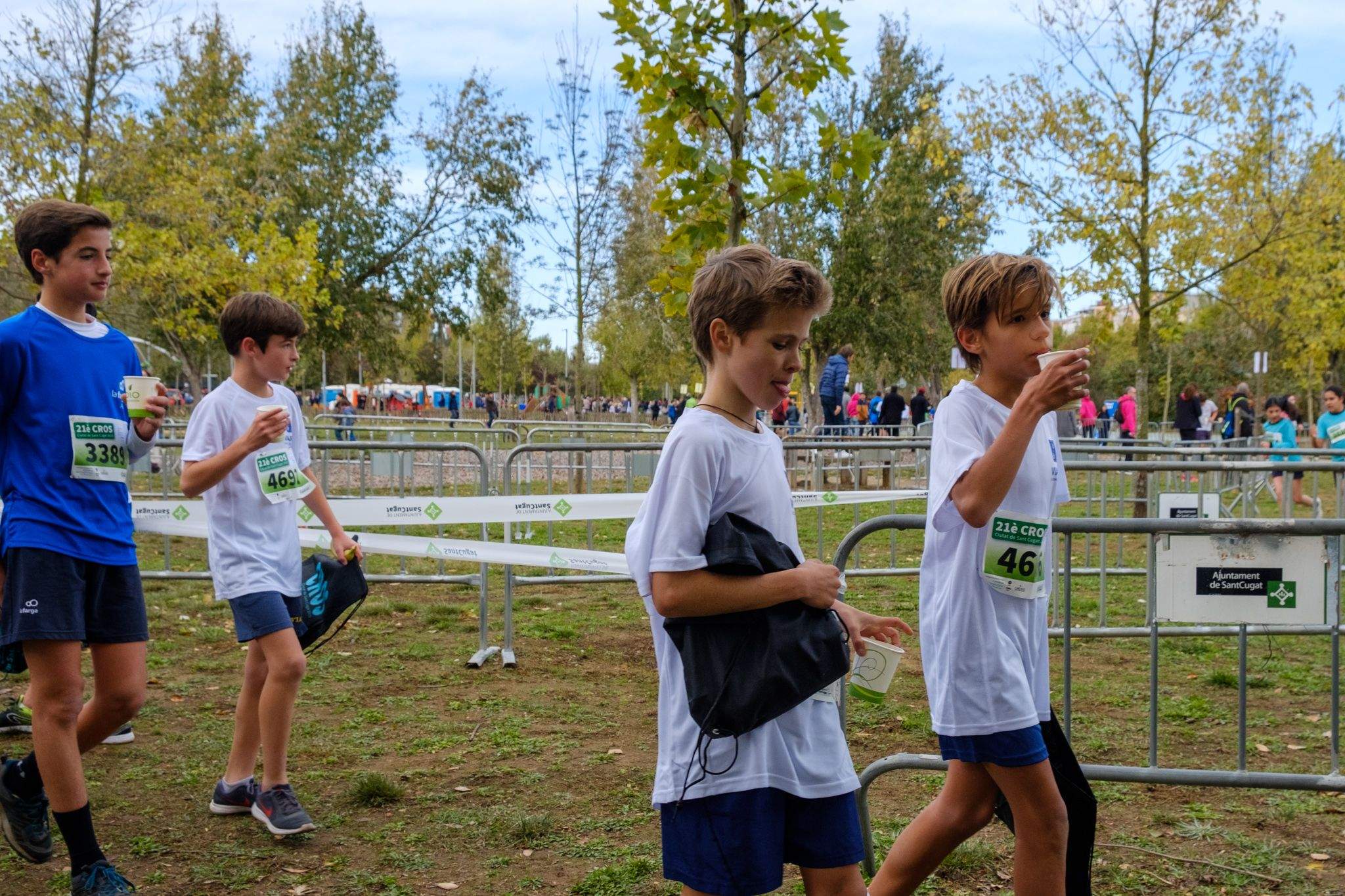 Celebració del 21è Cros Ciutat de Sant Cugat al parc de la Pollancreda. FOTO: Ale Gómez