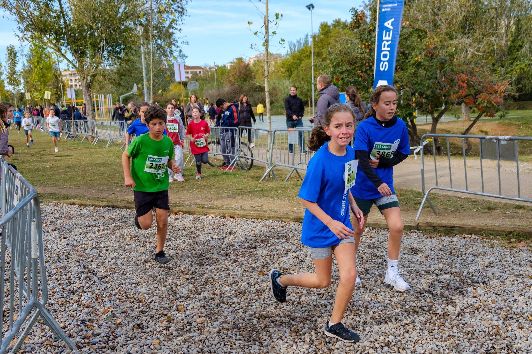 Celebració del 21è Cros Ciutat de Sant Cugat al parc de la Pollancreda. FOTO: Ale Gómez