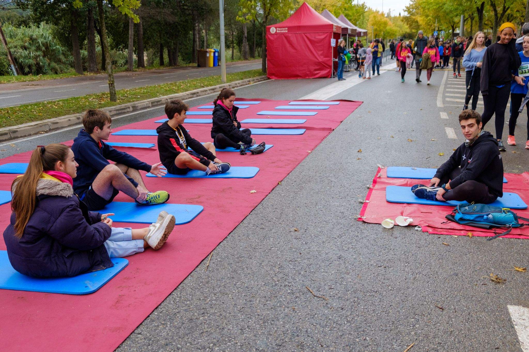 Celebració del 21è Cros Ciutat de Sant Cugat al parc de la Pollancreda. FOTO: Ale Gómez