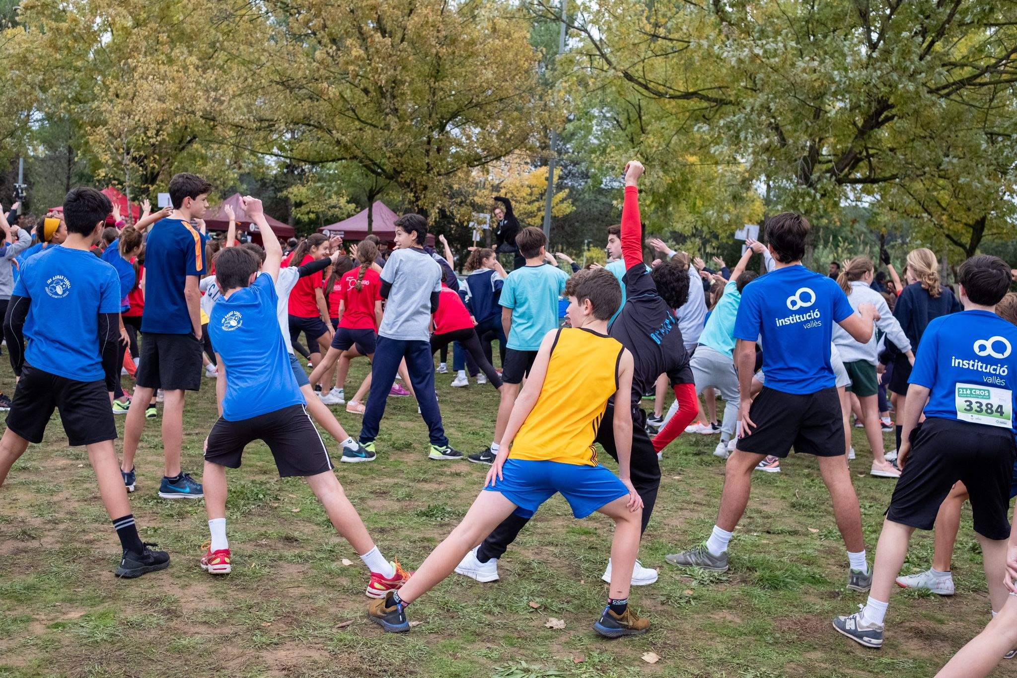 Celebració del 21è Cros Ciutat de Sant Cugat al parc de la Pollancreda. FOTO: Ale Gómez