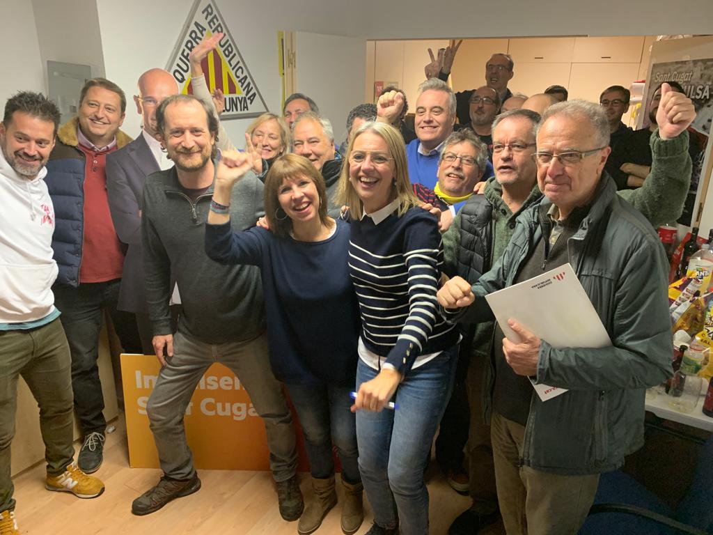 Eleccions generals 10N ERC Sant Cugat. FOTO: Yves Dimant