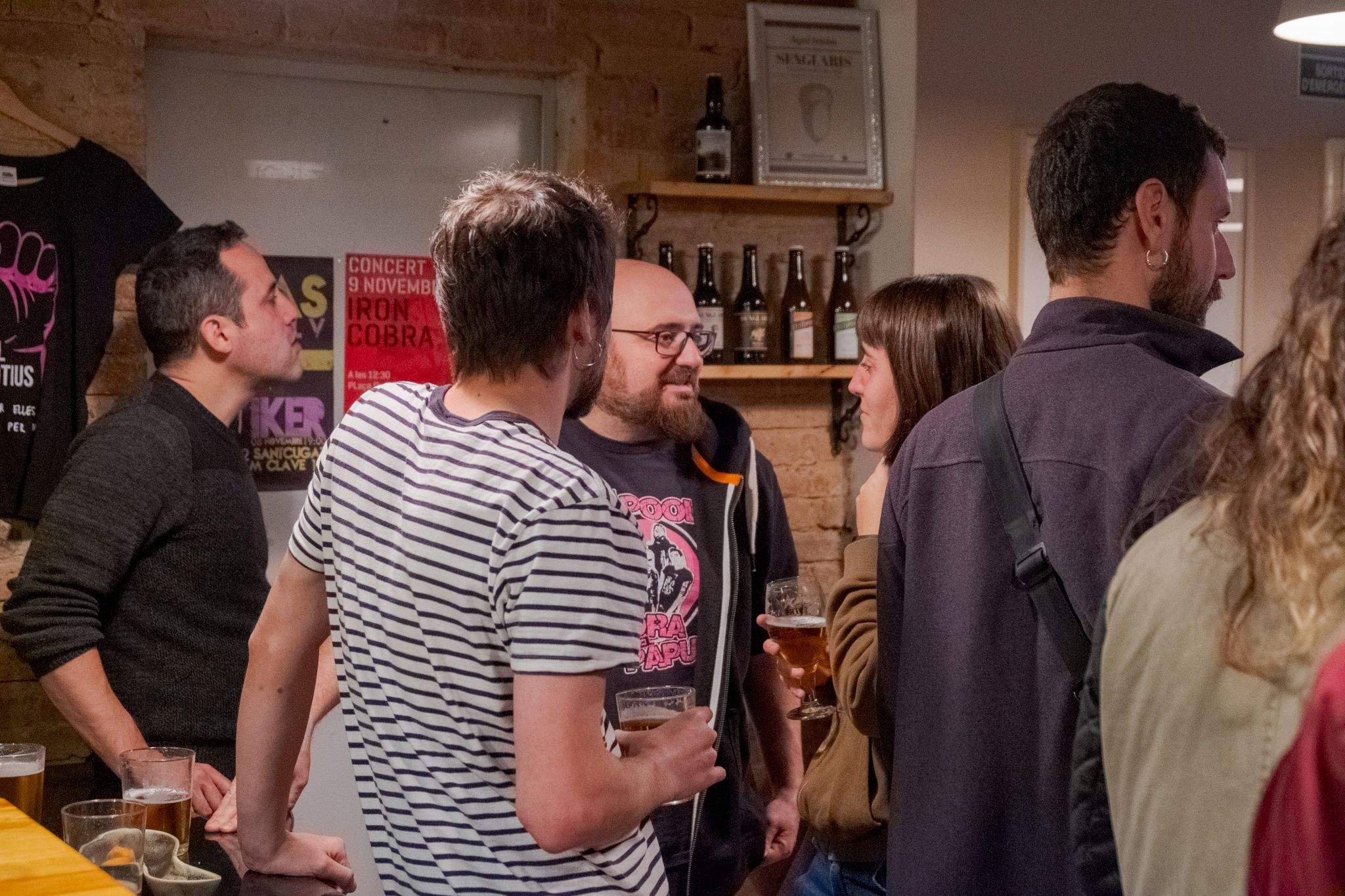 La seu de la CUP, al Cal Temerari. FOTO: Ale Gómez