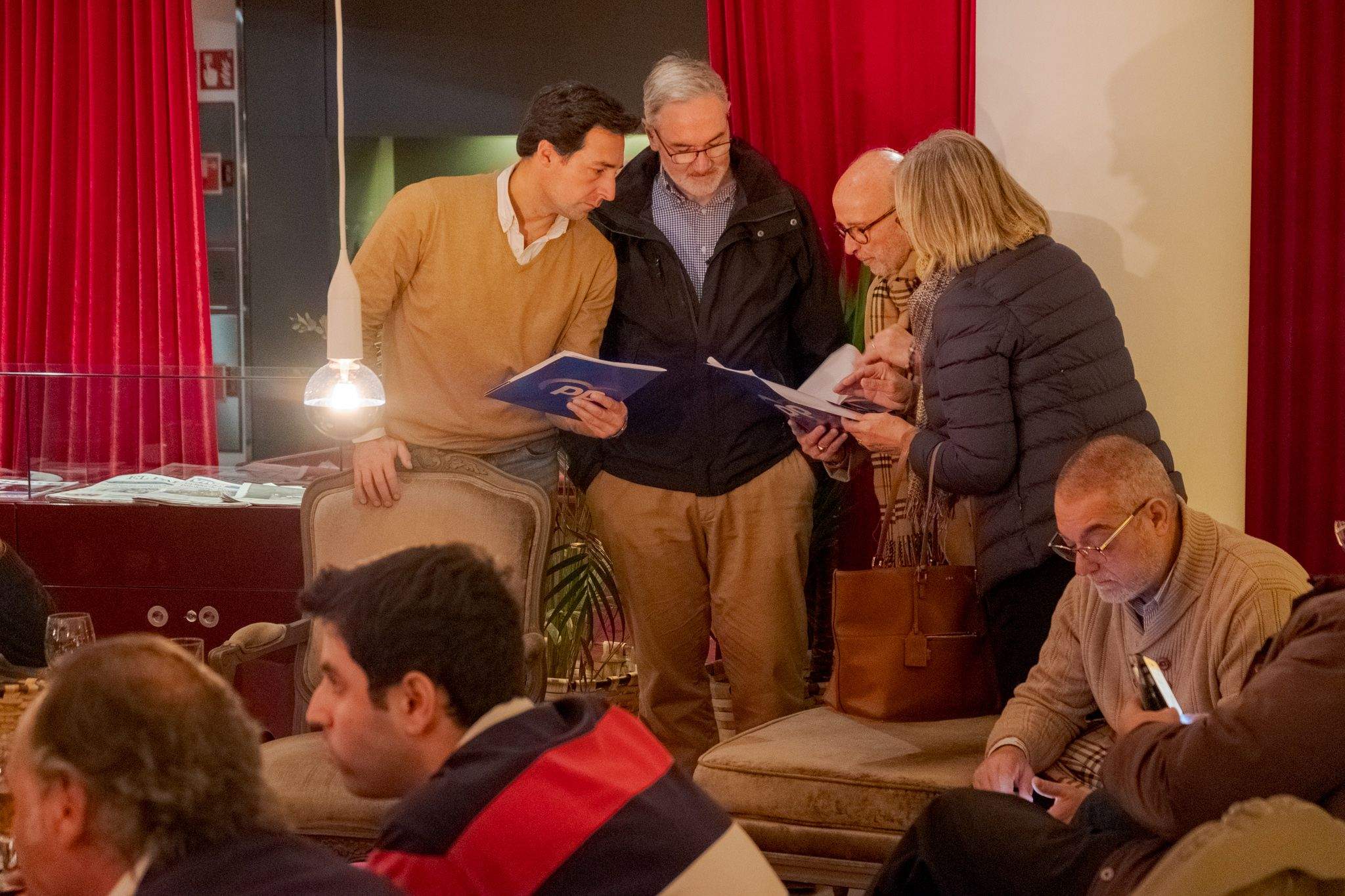 La seu del PP a l'Hotel Sant Cugat. FOTO: Ale Gómez