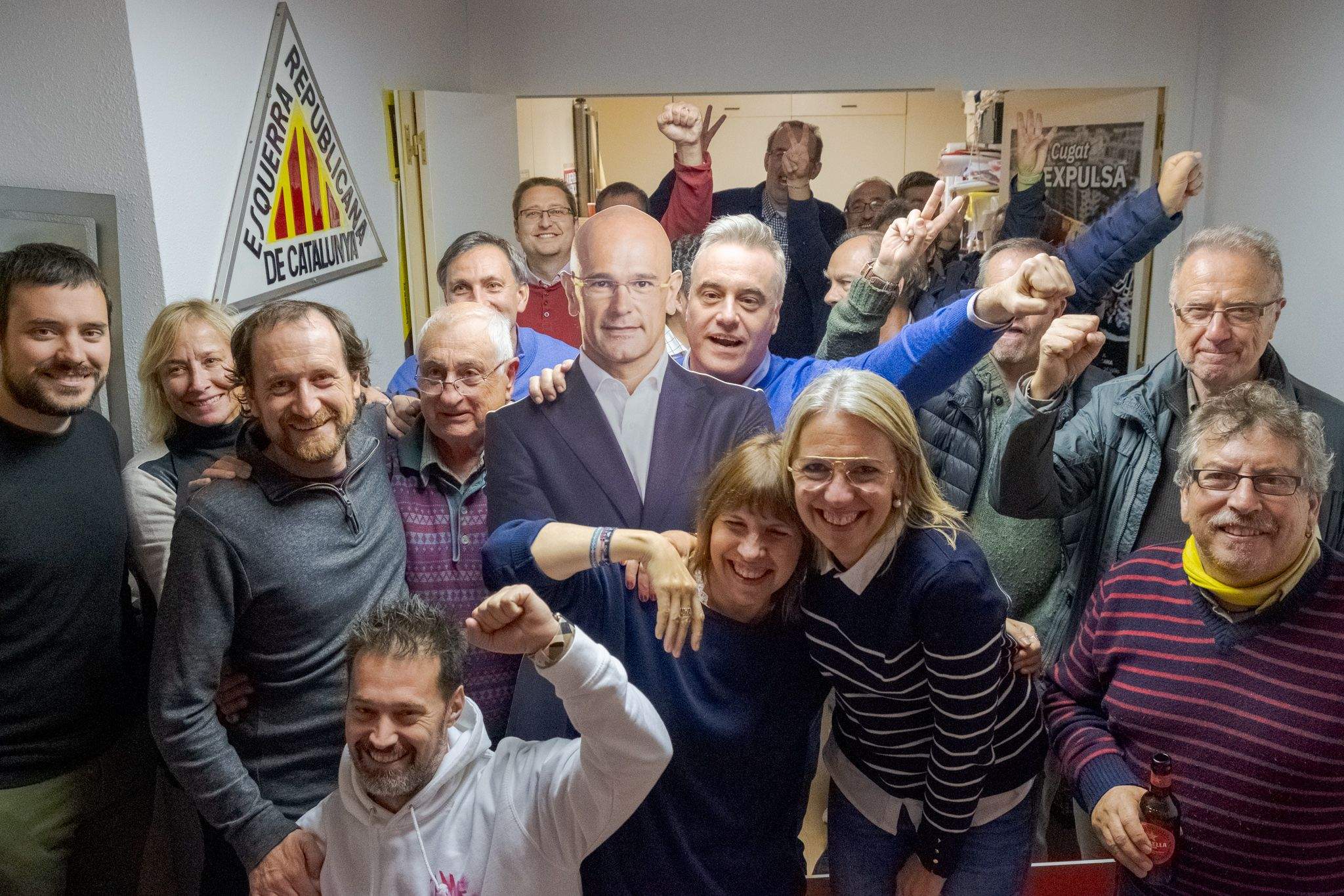 La seu d'ERC. FOTO: Ale Gómez