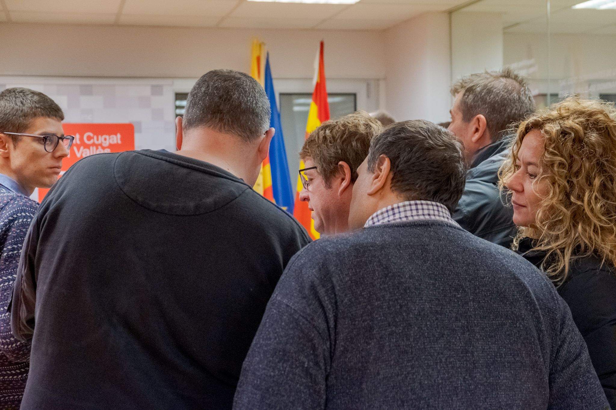 PSC a la seva seu. FOTO: Ale Gómez