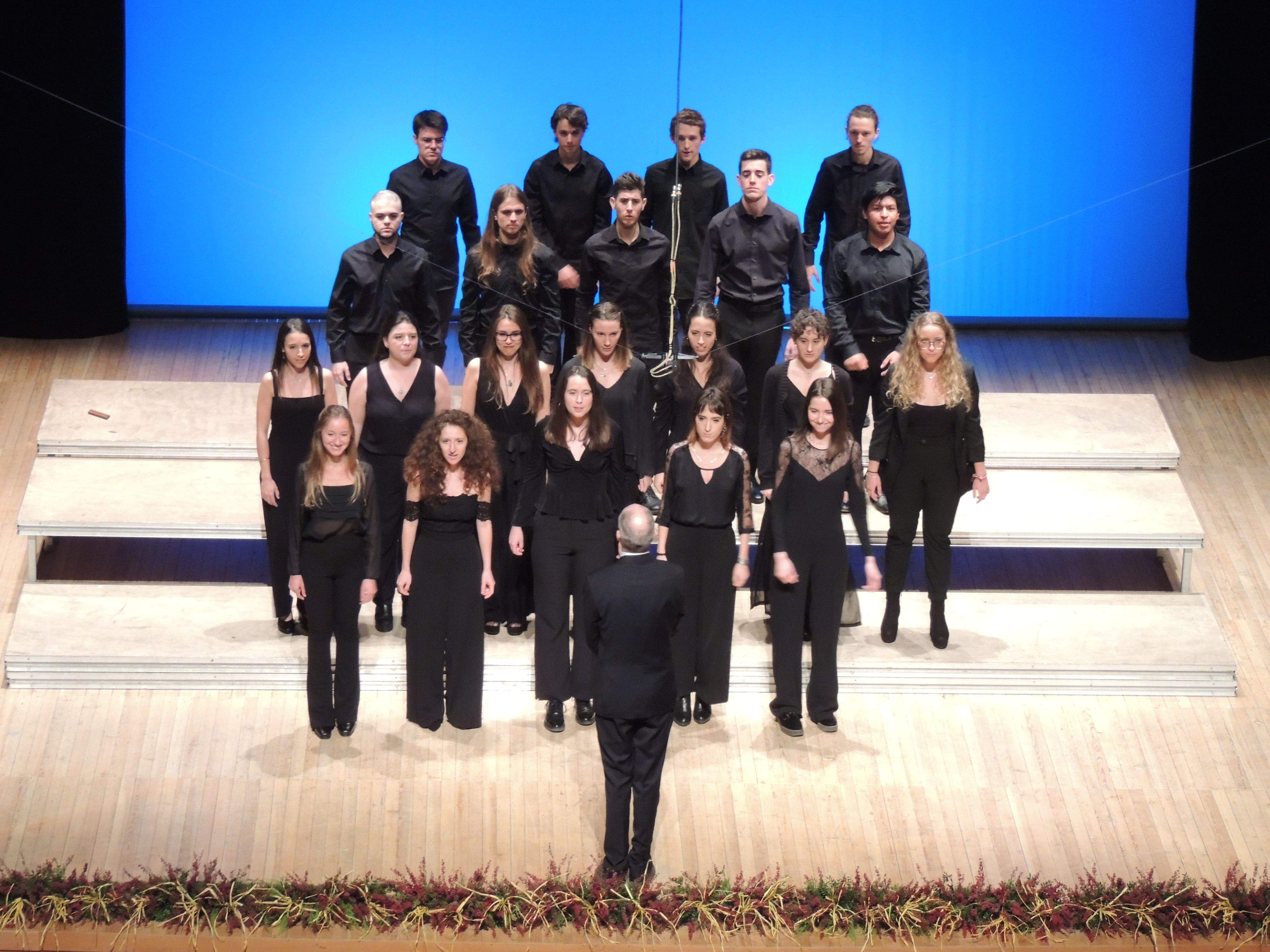 La Coral del Conservatori de Sant Cugat. FOTO: Francesc Pareja