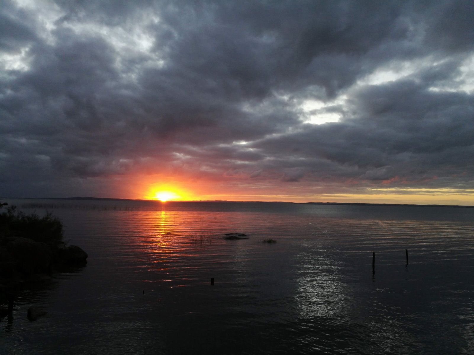 Emilio Callejo Betelu   Atardecer en la Laguna Negra   Laguna Negra, Uruguay