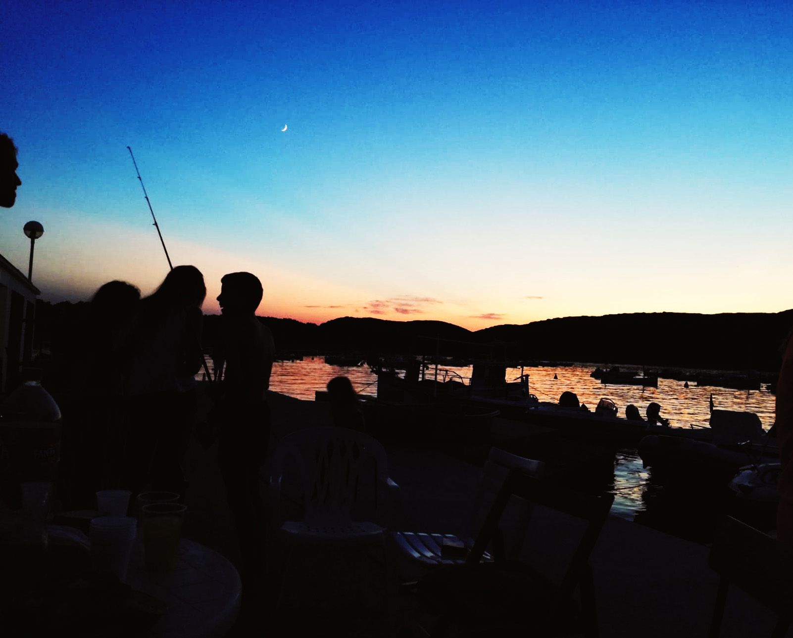 Érica Ovejas Uroz   De pesca amb la lluna   Es Grau. Menorca