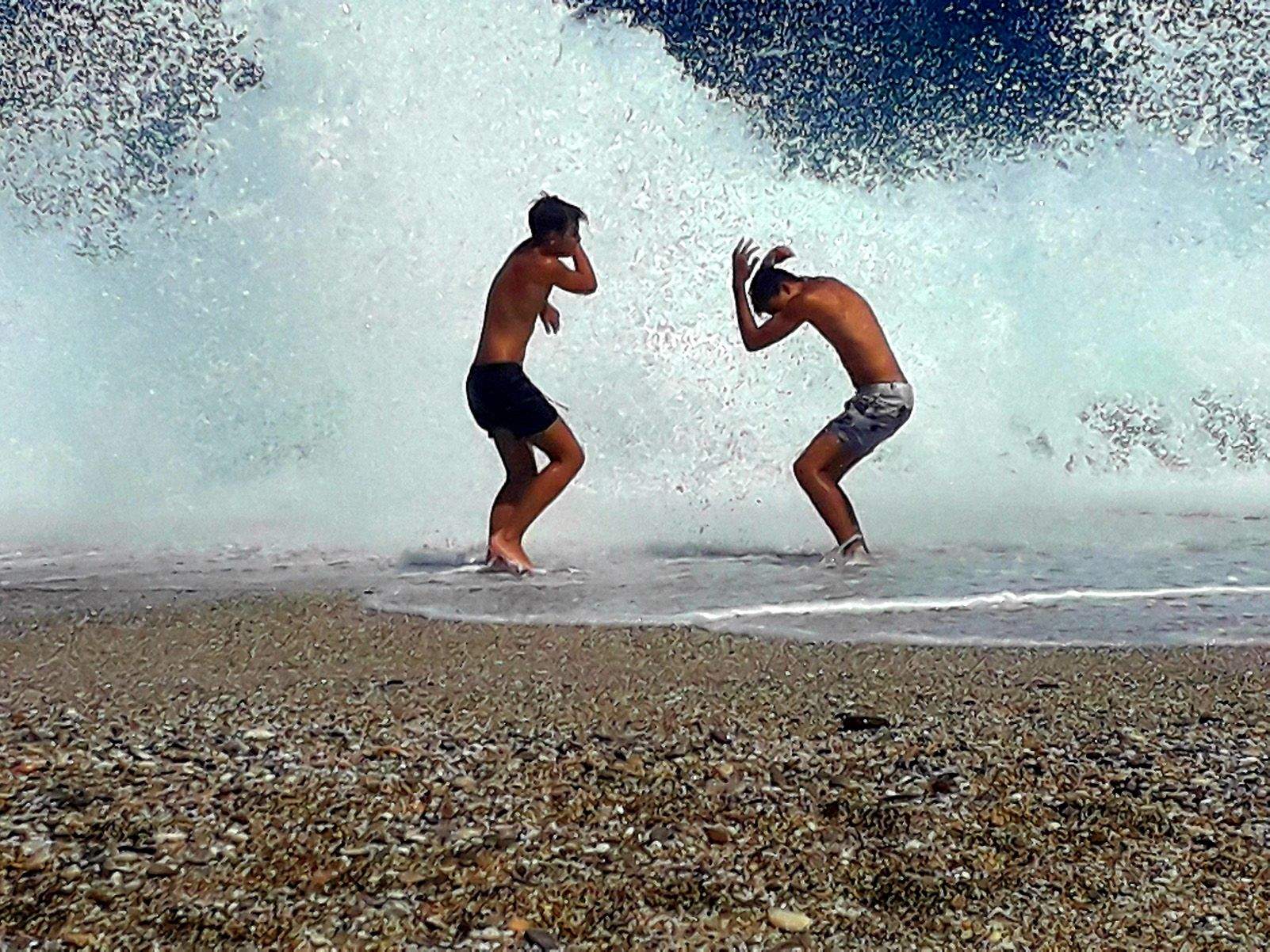 Eva Amaro Quirós   Pluja d'onades   Platja dels morts cap de Gata