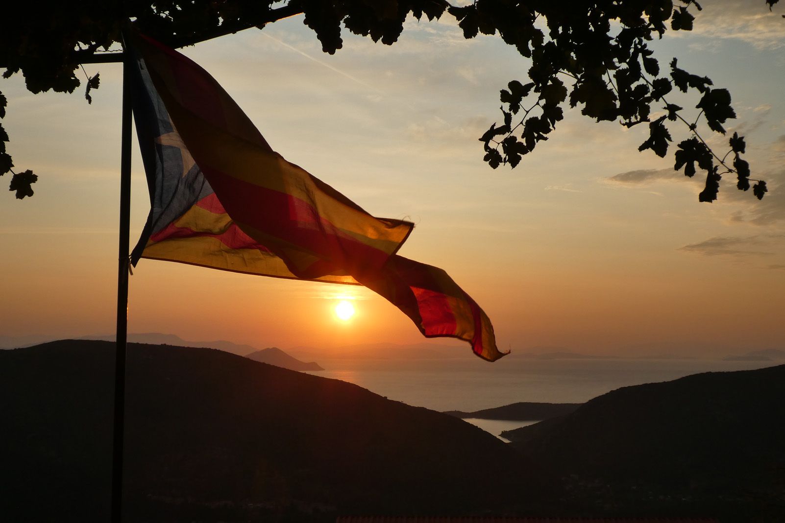 Francesc Carbó Seriñana   Onze de setembre a Ítaca   Illa d' Itaca  Grècia