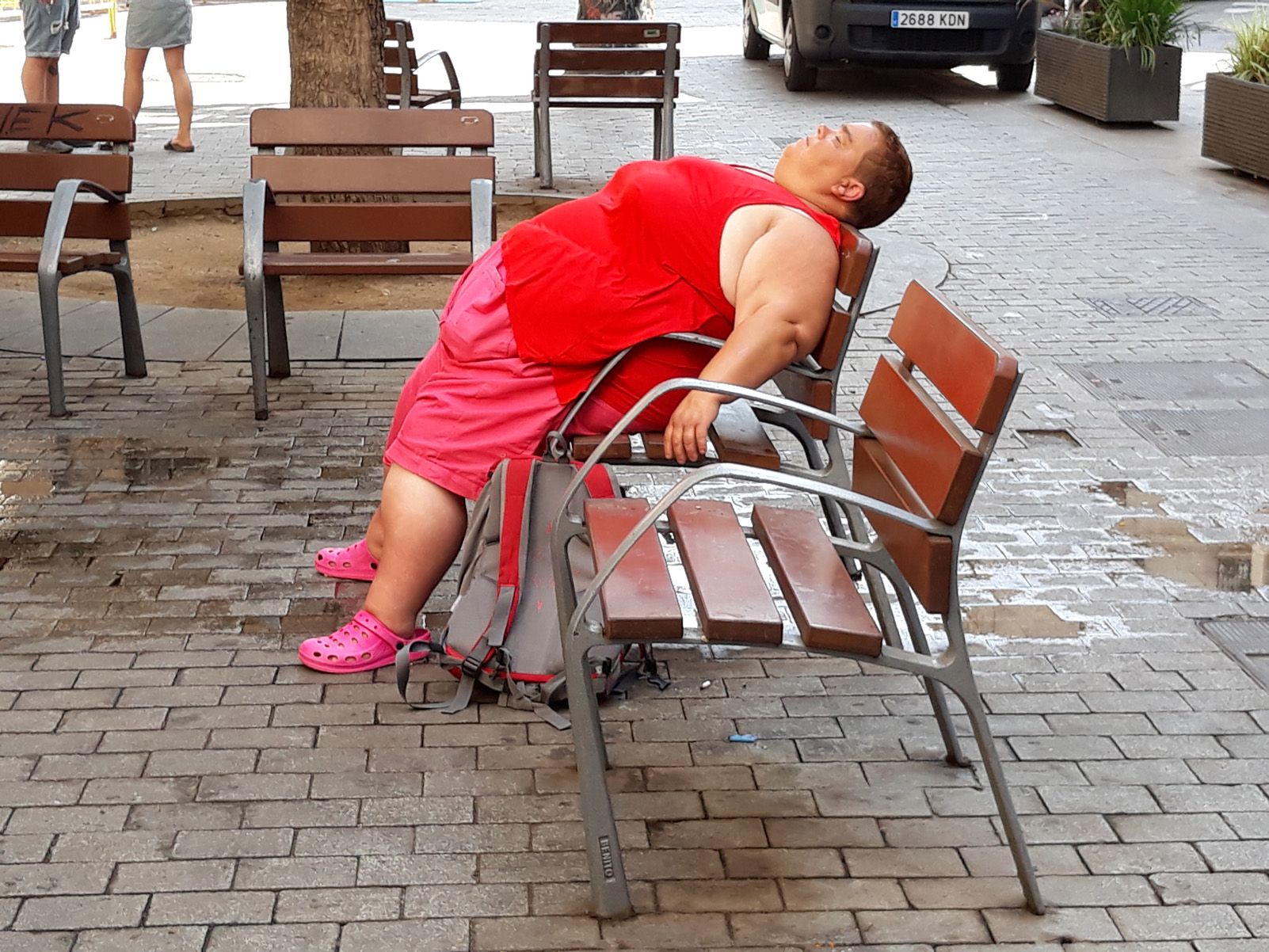 Josep Fernandez   Calor   carrer princesa, barcelona