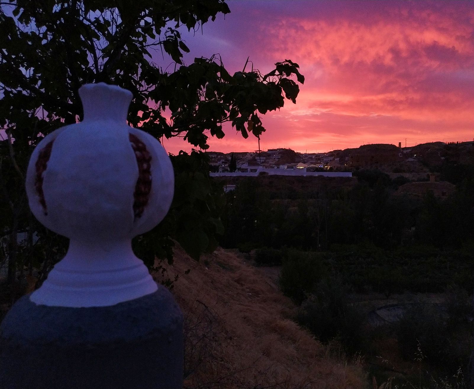 Josep Lluis Escofet Mata   Posta de sol granadina   Graena, Granada