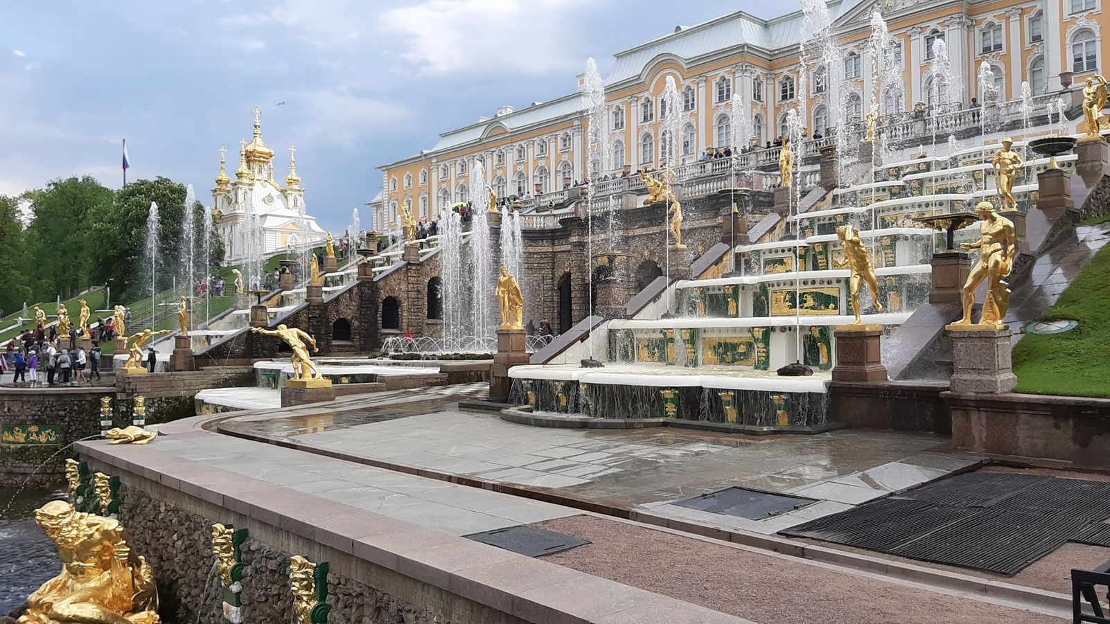 LLUIS SIREROL PEREZ   viaje   Palacio Peterhof Sant Petesburgo