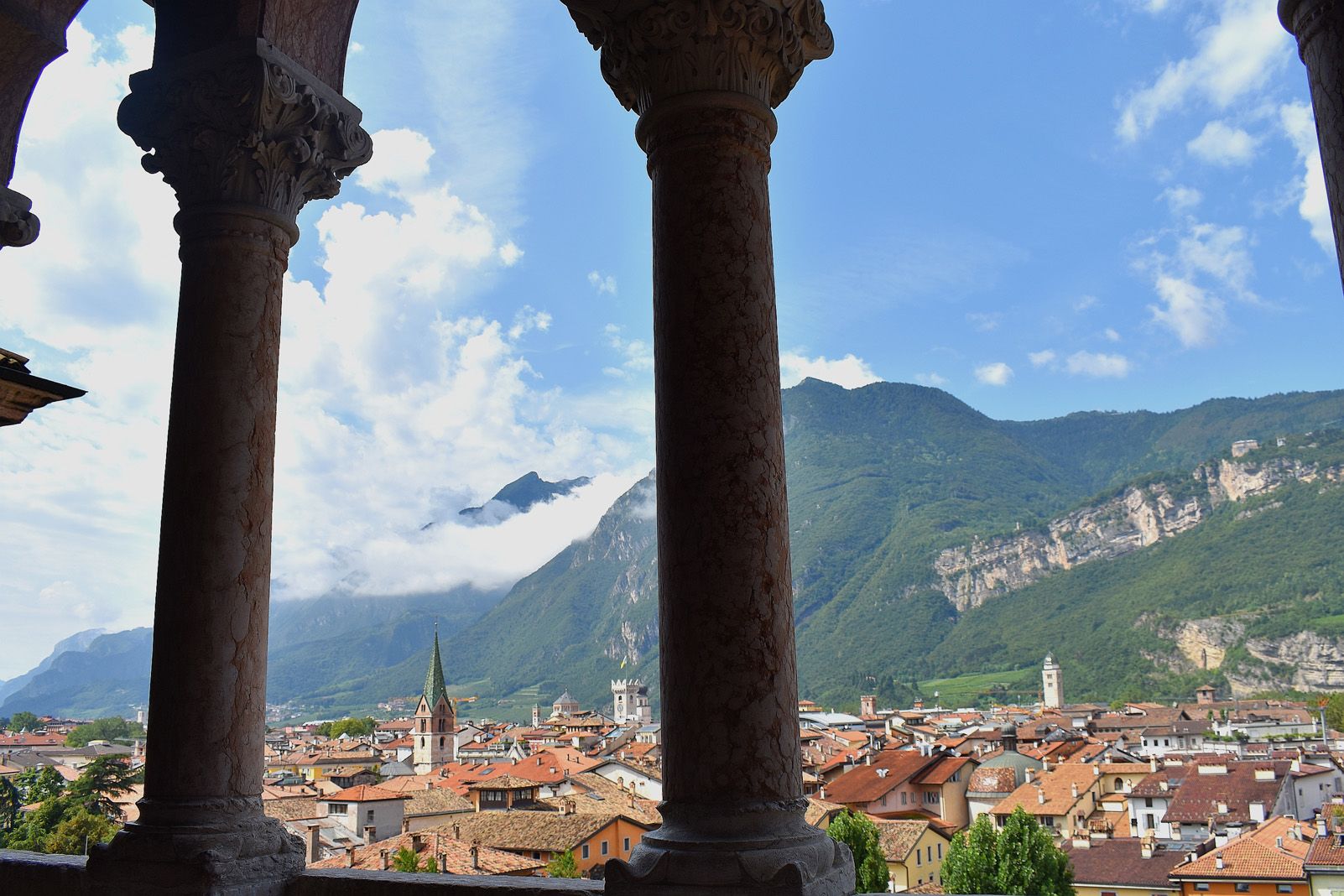 Mercè Roig Lusià   Vistes a Trento   Castello del Buonconsiglio, Trento, Italia