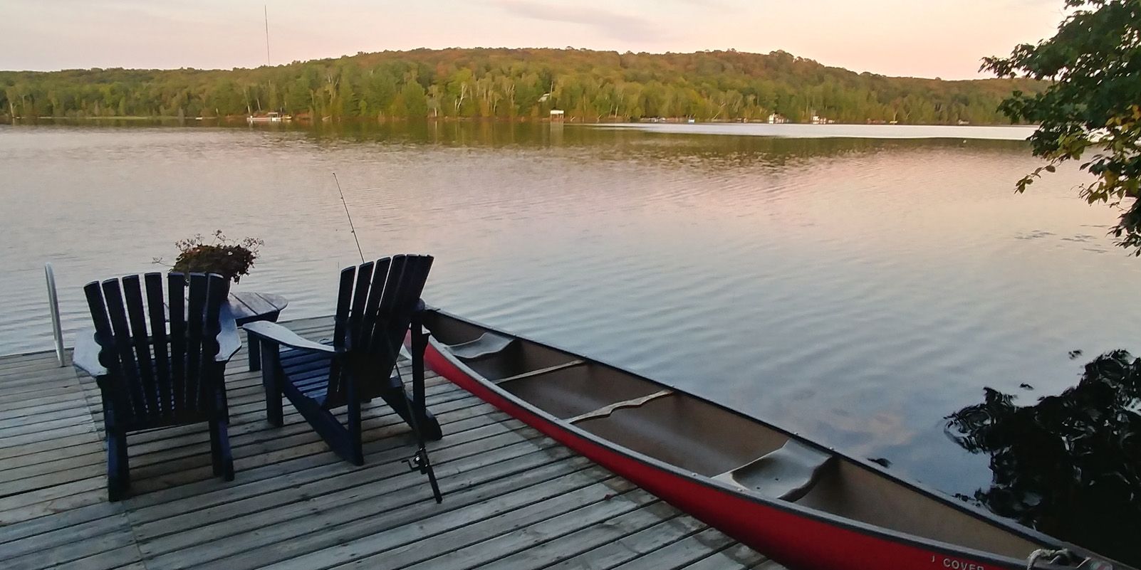Miguel Iglesias Bauza   Atardecer a la canadiense   Muskoka Lakes, Ontario, Canada
