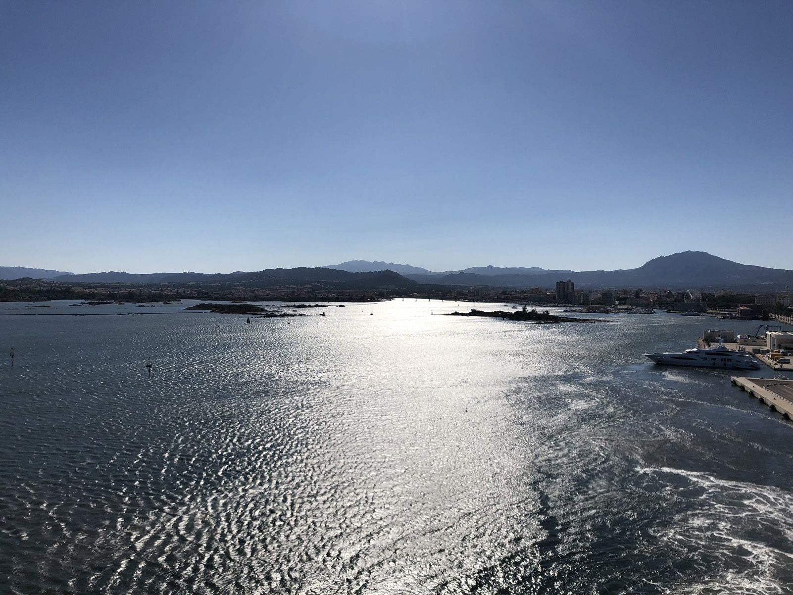 Tomás Crespo Martel   Sortida en creuer des del port d'Olbia, Sardenya   Olbia. Sardenya