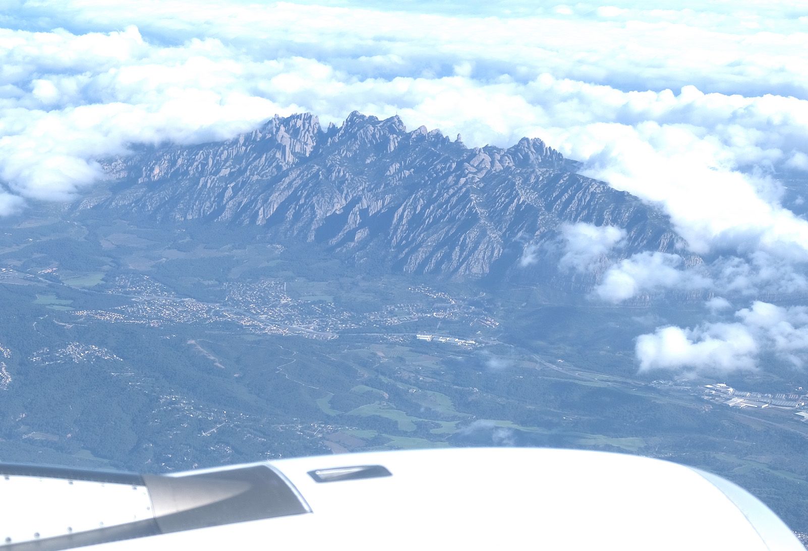 Xavier Humet Cienfuegos Jovellanos   de tornada   al cel sobre Montserrat