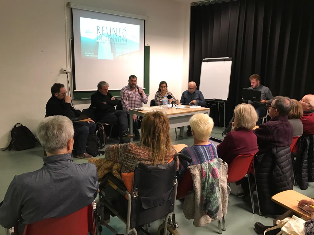 Reunió informativa amb els socis de La Unió. FOTO: TOT Sant Cugat