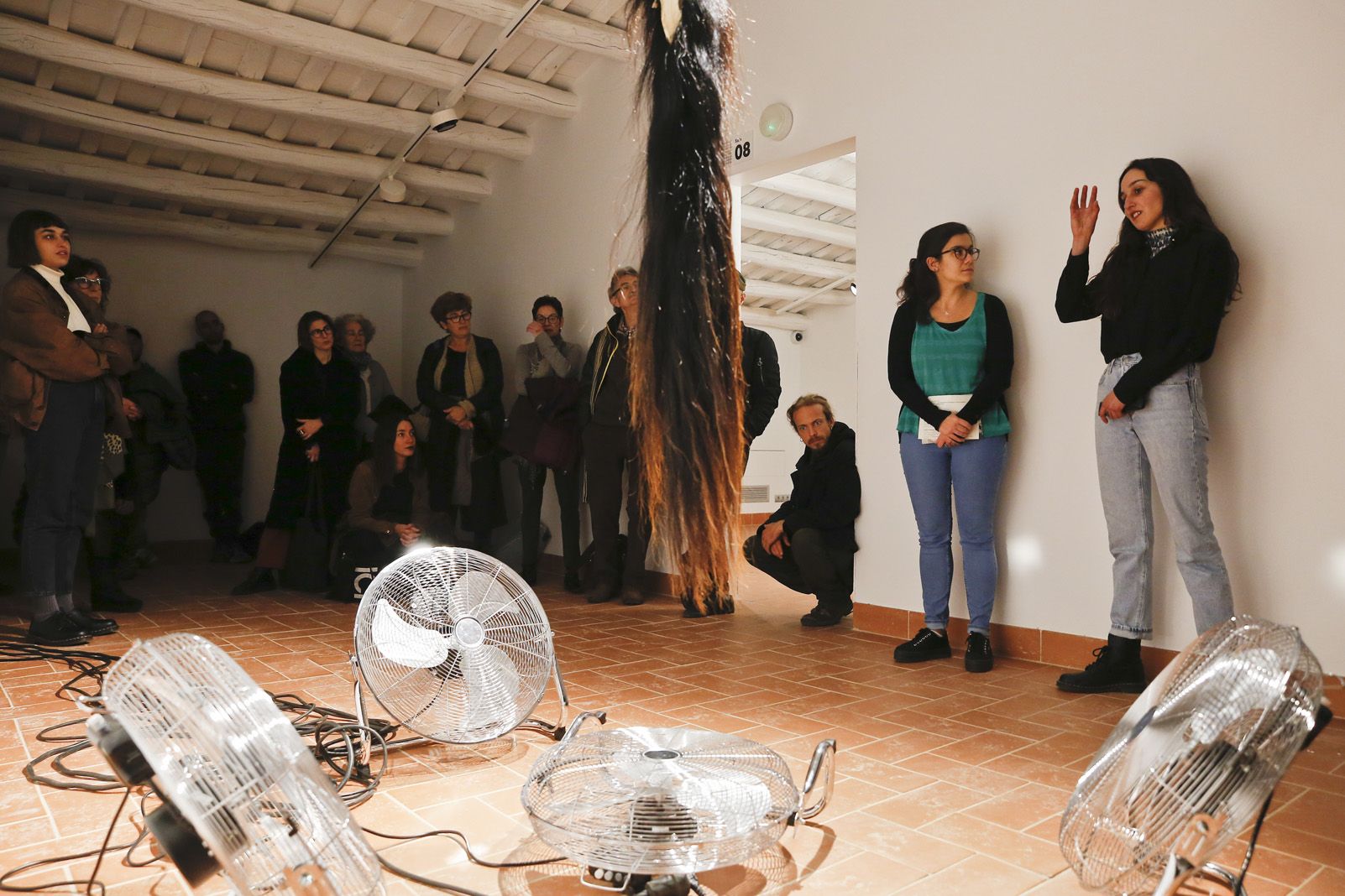 Western Loop al Centre Grau Garriga d'Art Tèxtil i Contemporani. FOTO: Yves Dimant