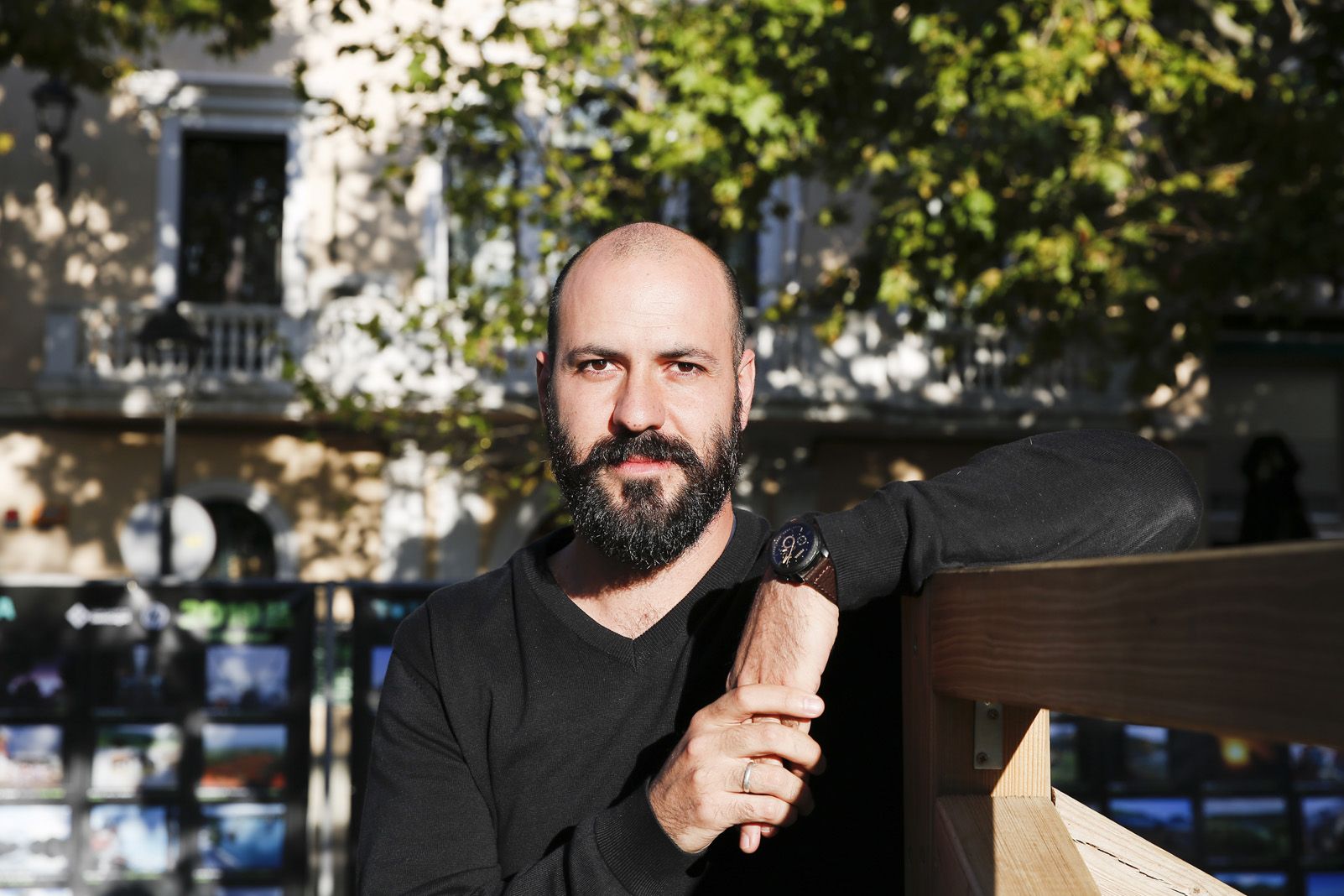 Albert Pintó és director de cinema santcugatenc. FOTO: Yves Dimant