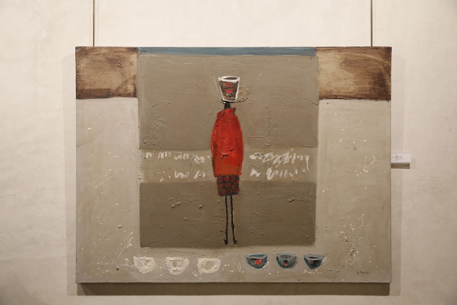 Inauguració de l'exposició a La Galeria. FOTO: Yves Dimant