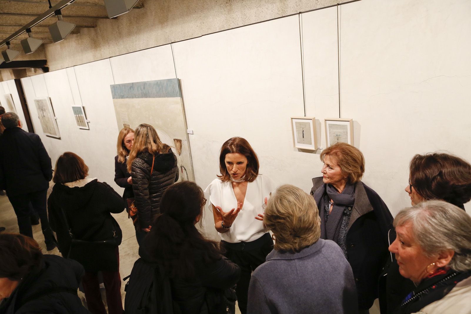 Inauguració de l'exposició a La Galeria. FOTO: Yves Dimant