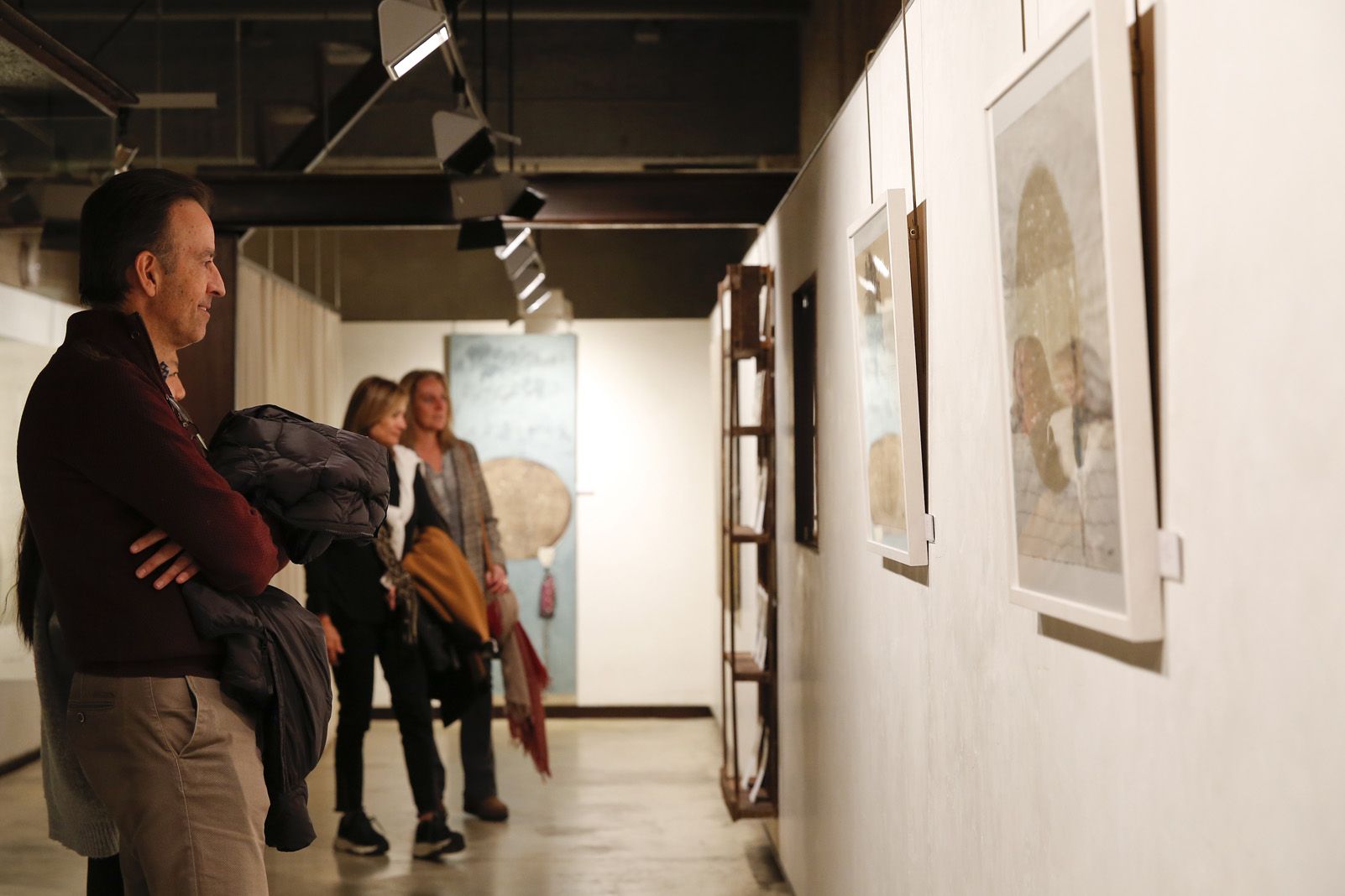 Inauguració de l'exposició a La Galeria. FOTO: Yves Dimant