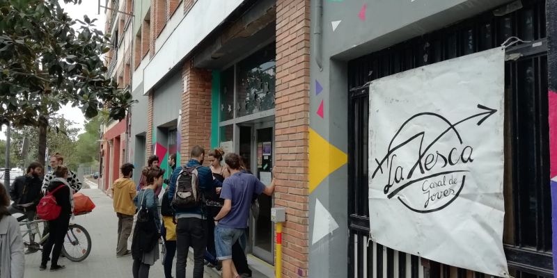 El local del Casal de Joves de La Xesca. FOTO: Arxiu