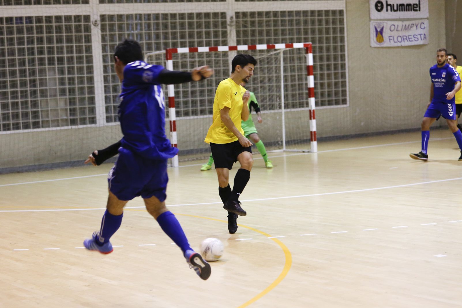 Olímpyc Floresta Vs FS Estel Vallseca al Pavelló de la Floresta. FOTO: Yves Dimant