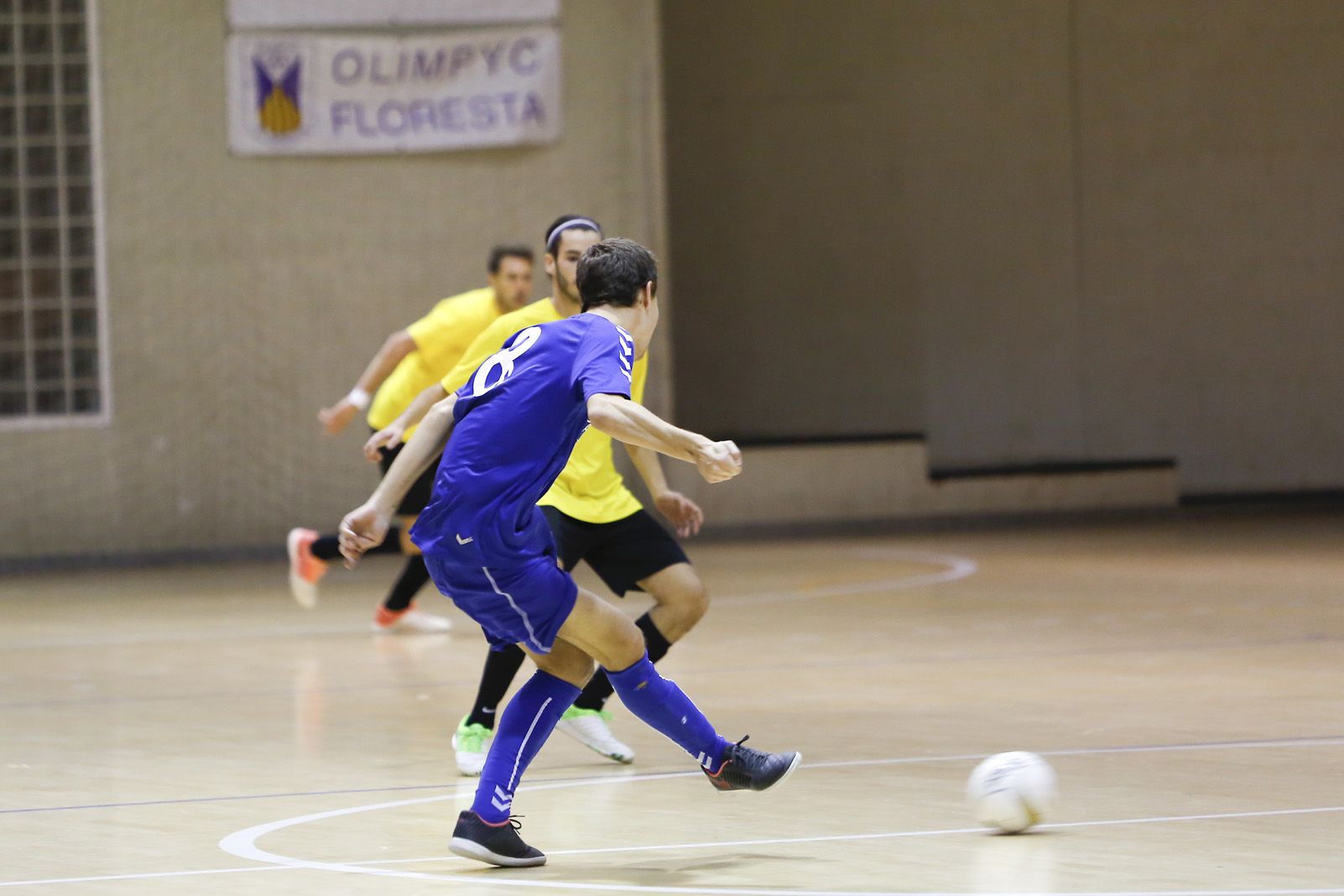 Olímpyc Floresta Vs FS Estel Vallseca al Pavelló de la Floresta. FOTO: Yves Dimant