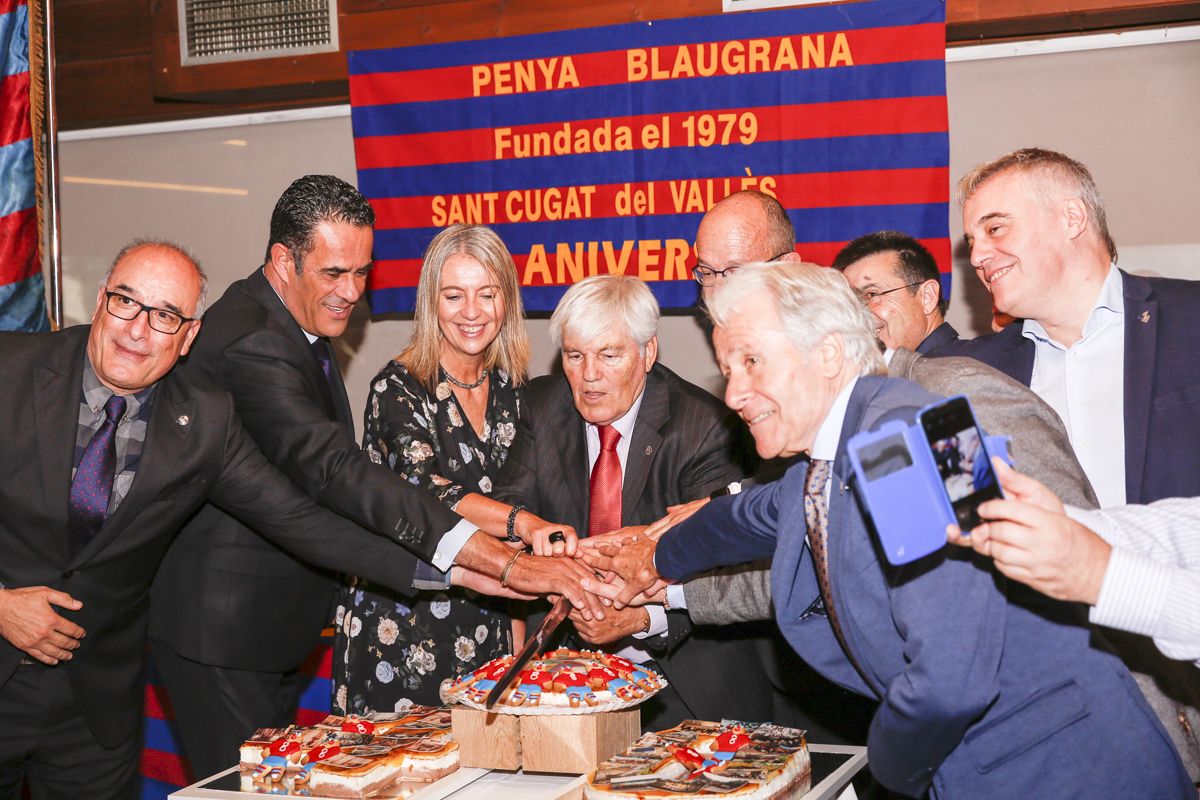 Dinar del 40è aniversari de la Penya Blaugrana de Sant Cugat FOTO: Yves Dimant
