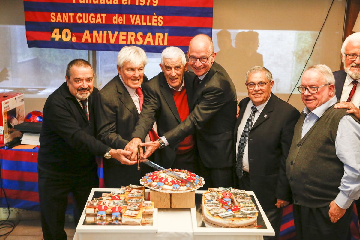 Dinar del 40è aniversari de la Penya Blaugrana de Sant Cugat FOTO: Yves Dimant
