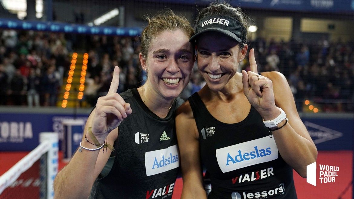 Marta Ortega i Marta Marrero, número 1 en el rànquing mundial del World Padel Tour, han guanyat el torneig de Còrdova. FOTO:  World Padel Tour