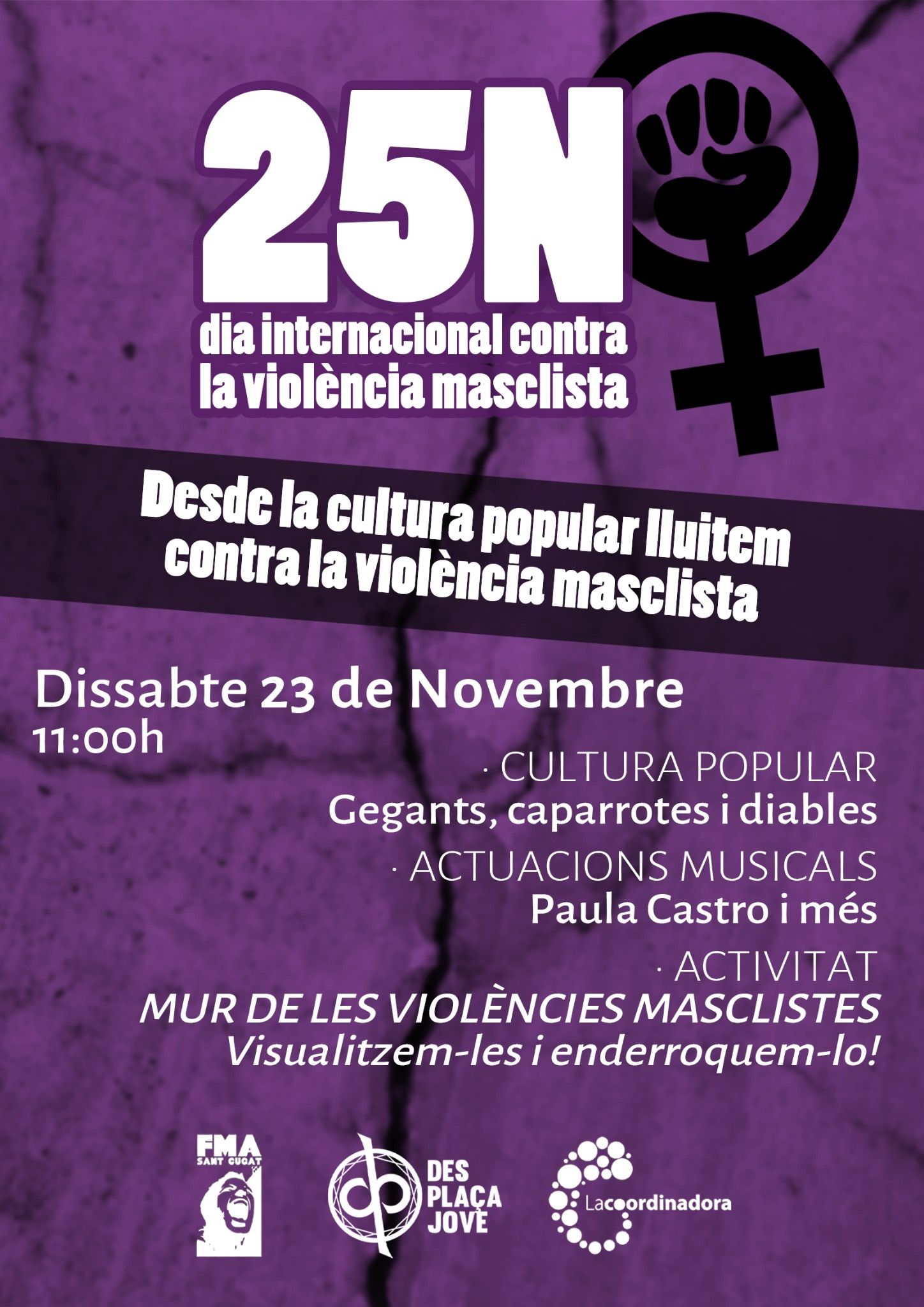 Cartell de la proposta.