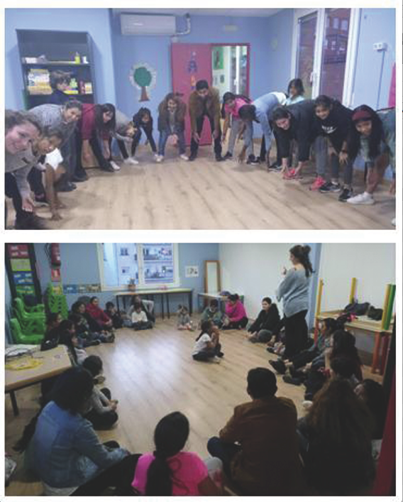 Jocs en familia al Centre Obert de Sant Cugat. FOTO: Cedida