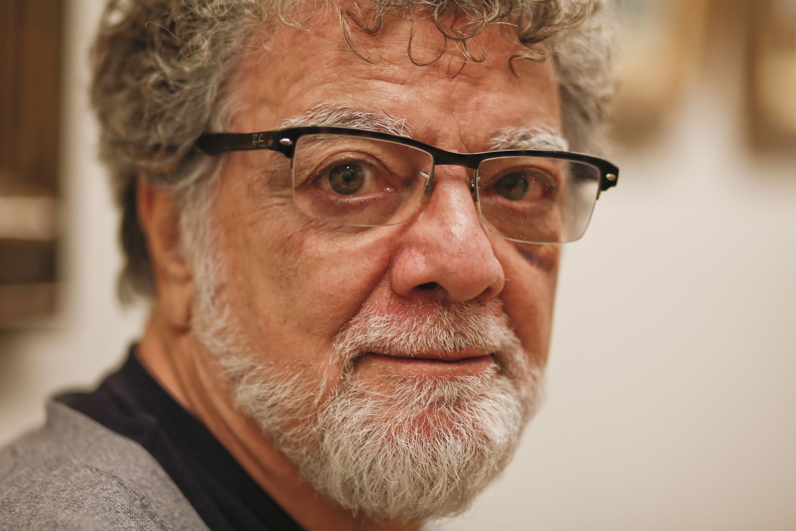 Lluís Ribas fa anys que lluita contra la Pòlio, malaltia que va patir. FOTO: Yves Dimant