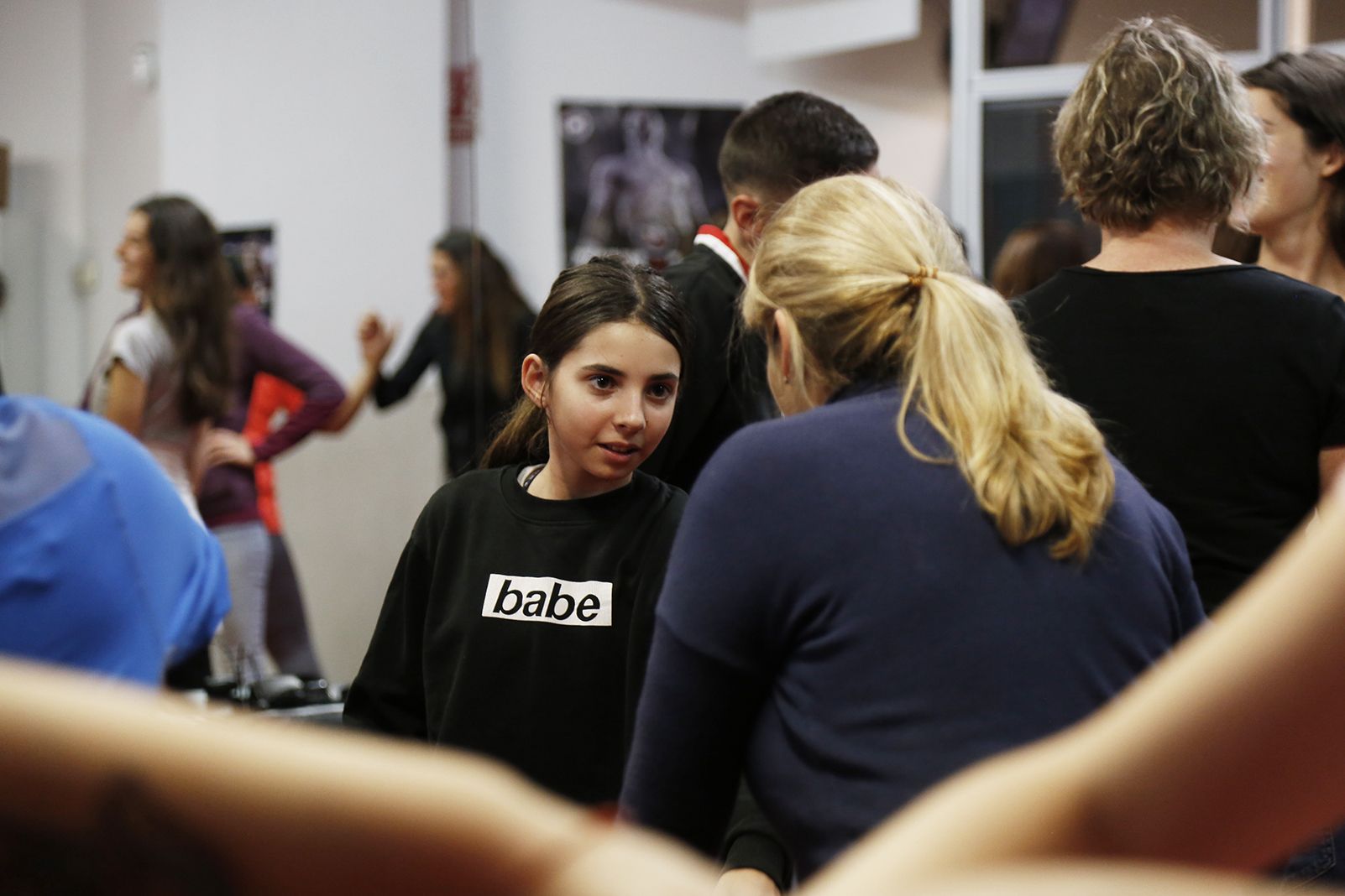 Taller de defensa personal. FOTO: Anna Bassa