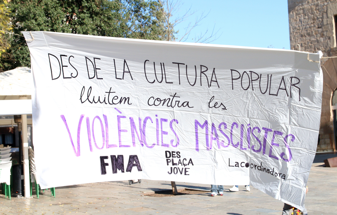 La cultura popular, contra la violència masclista FOTO: Lali Álvarez