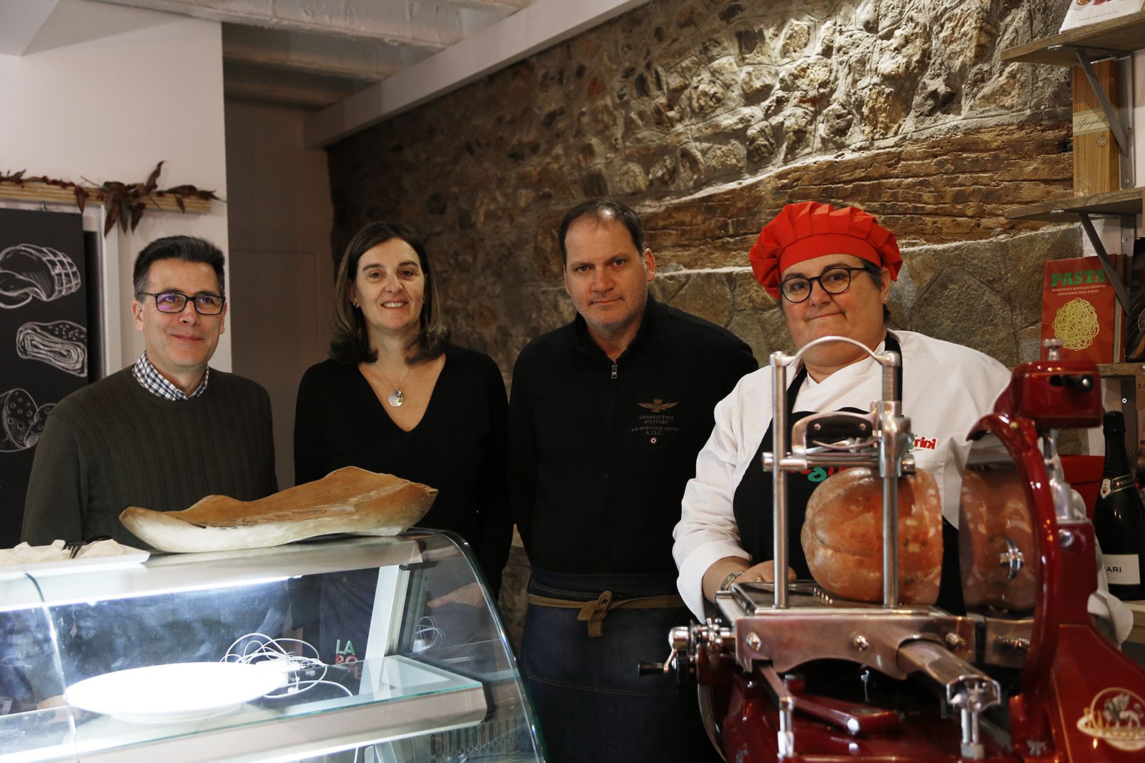 La Bottega és un establiment especialitzat en menjar italià gourmet FOTO: Anna Bassa