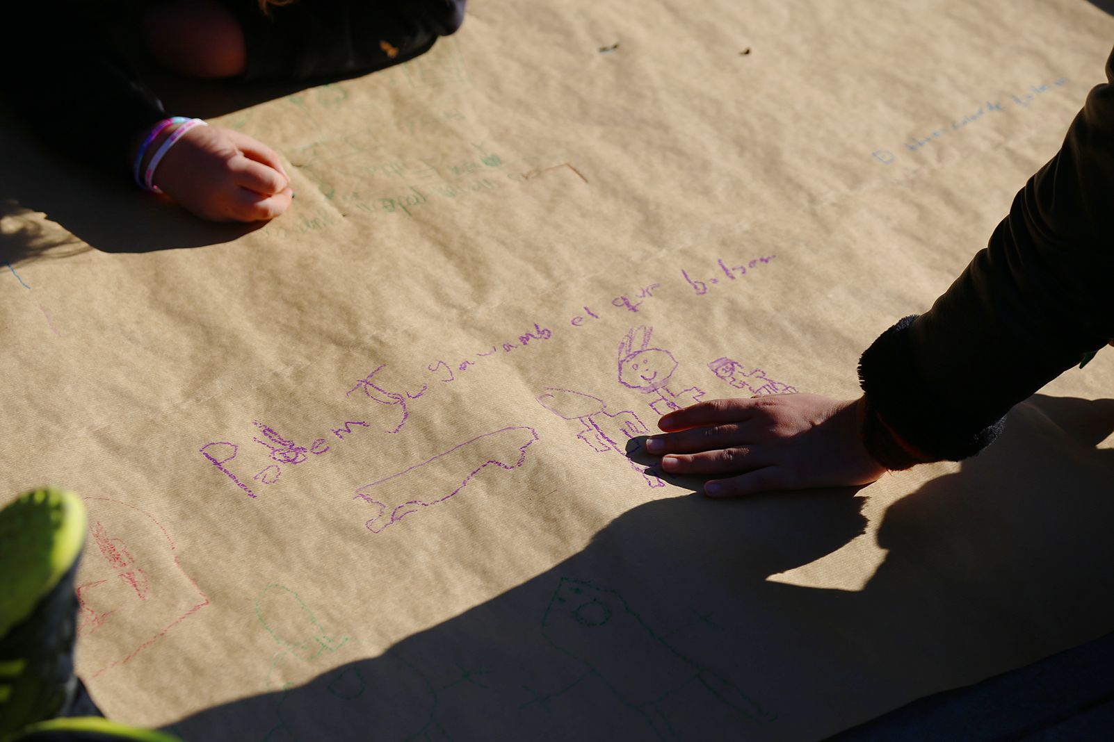 Tallers i activitats contra la violència masclista. FOTO: Anna Bassa