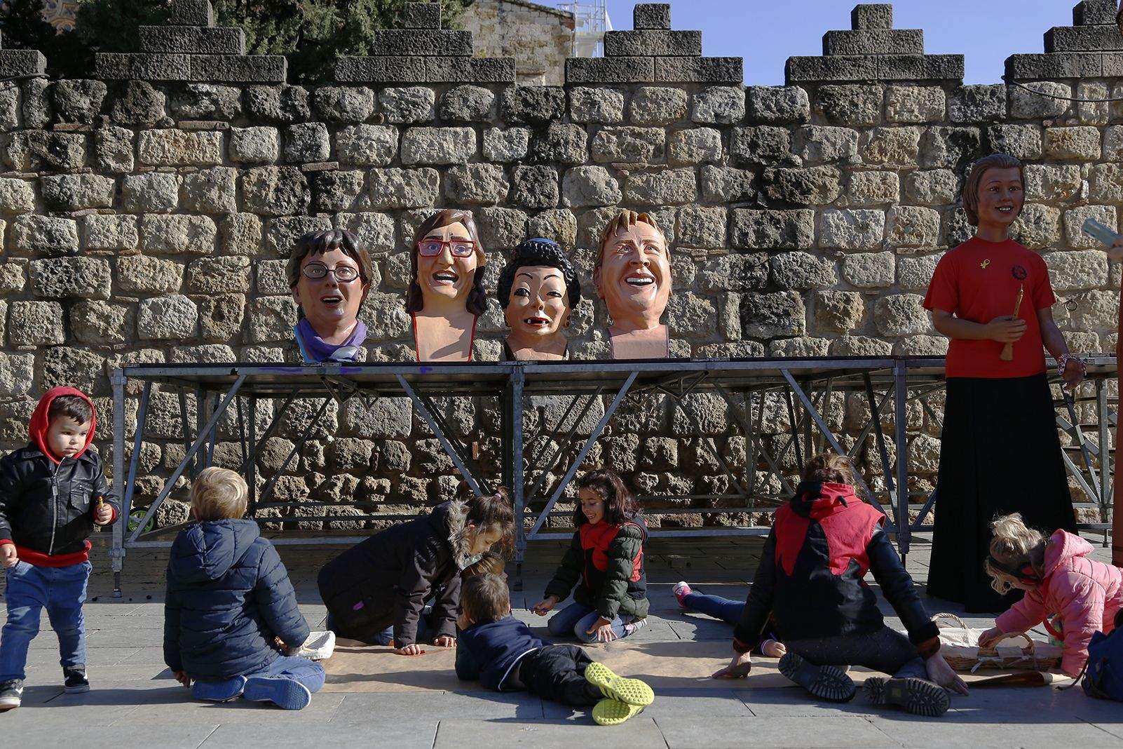 Tallers i activitats contra la violència masclista. FOTO: Anna Bassa