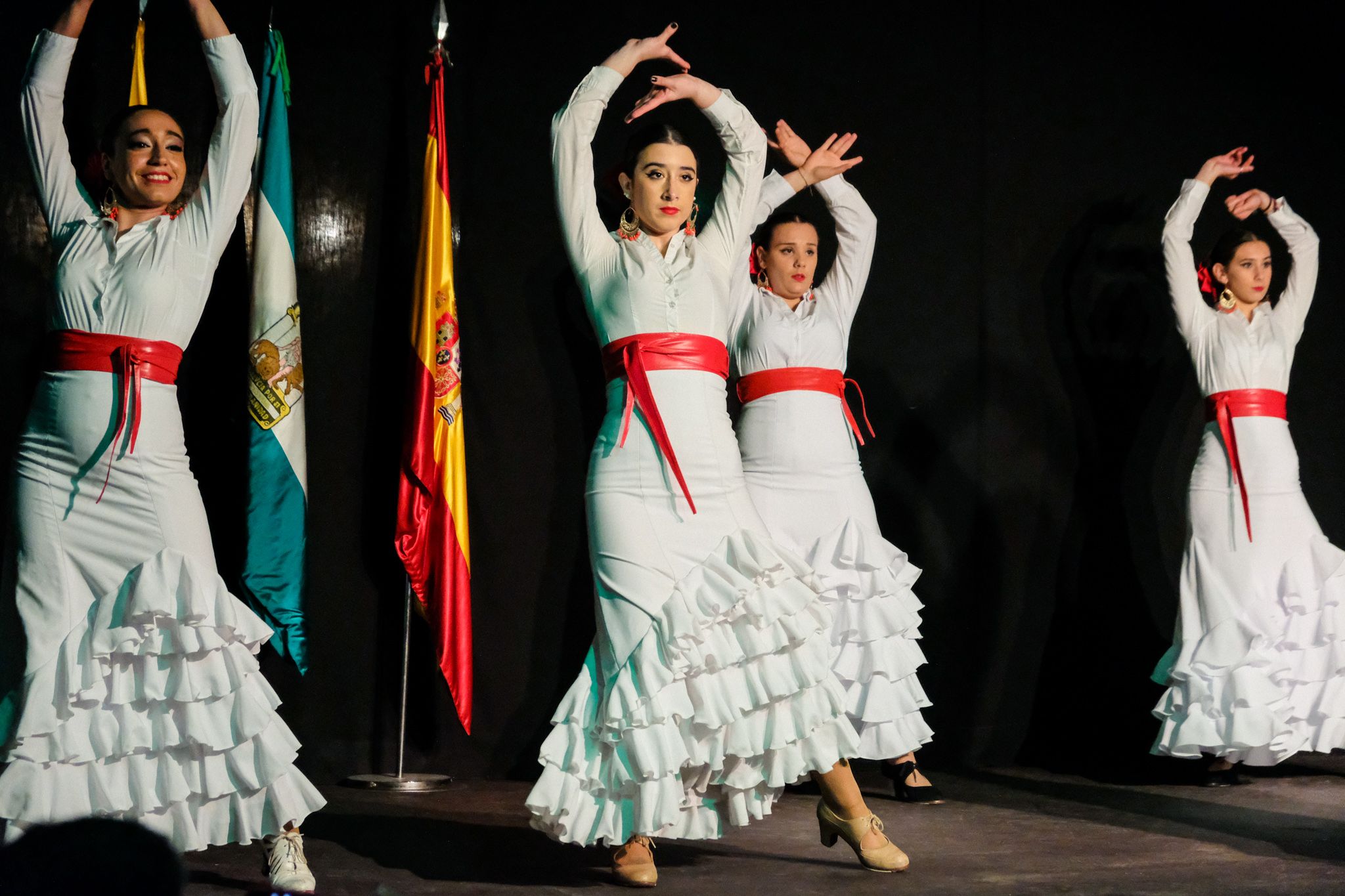 Acte del Centro Popular Andaluz: 'Bateig de l'andalús adoptiu'. FOTO: Ale Gómez