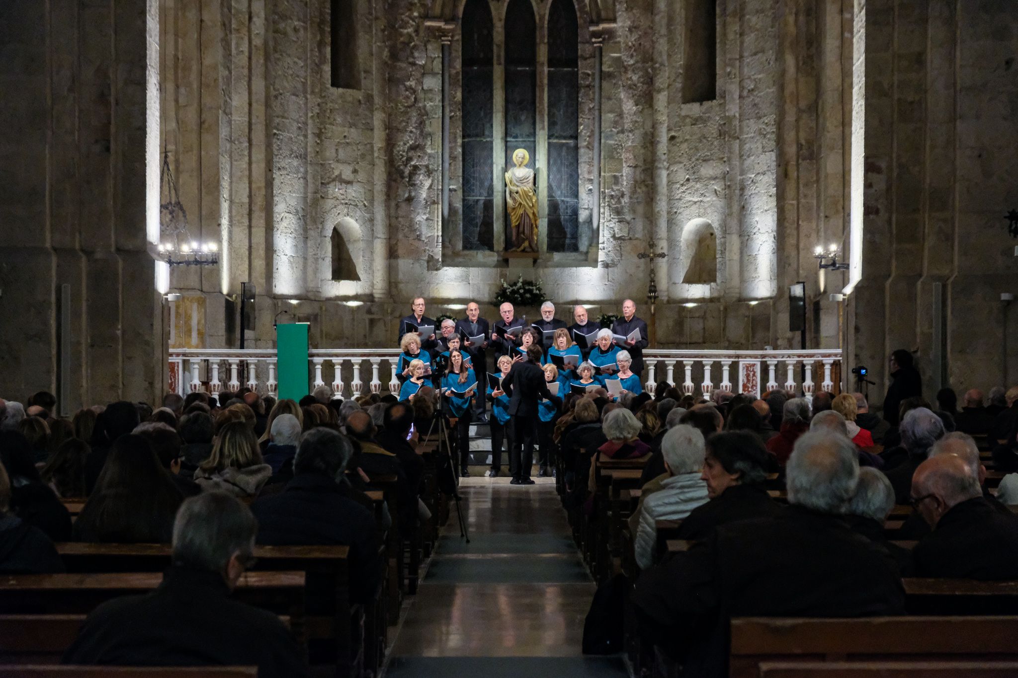 Concert de Santa Cecília al Monestir. FOTO: Ale Gómez