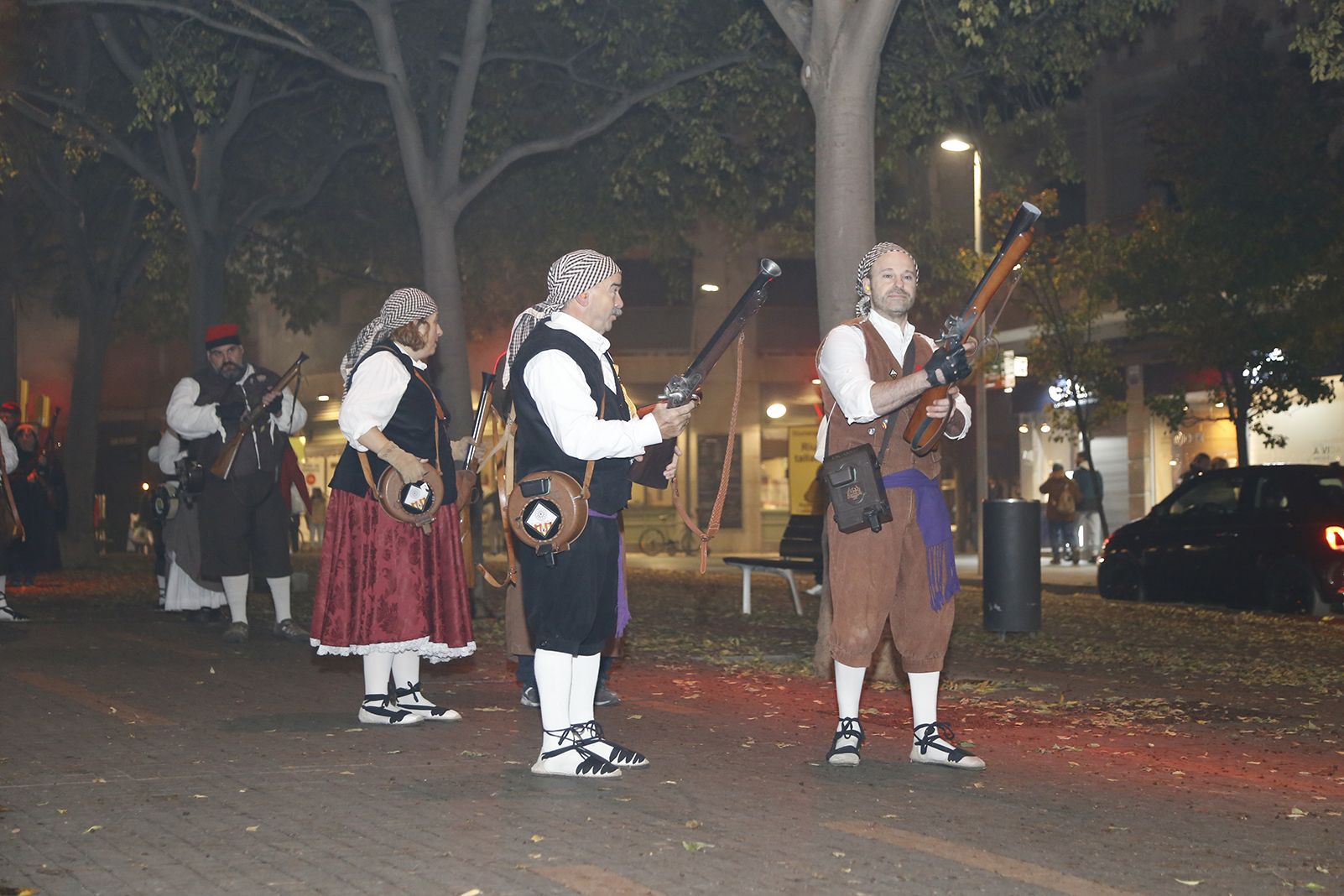 Rua pels carrers de Sant Cugat. FOTO: Anna Bassa