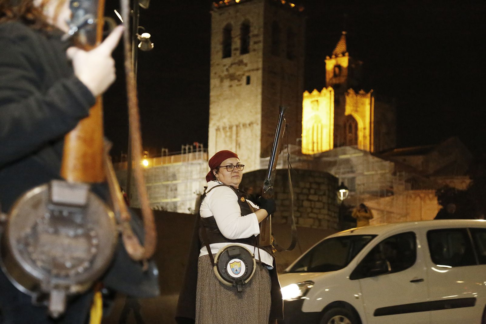 Rua pels carrers de Sant Cugat. FOTO: Anna Bassa
