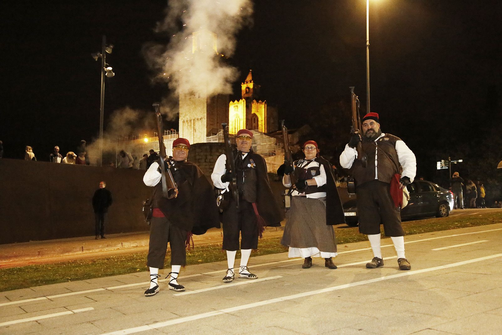 Rua pels carrers de Sant Cugat. FOTO: Anna Bassa