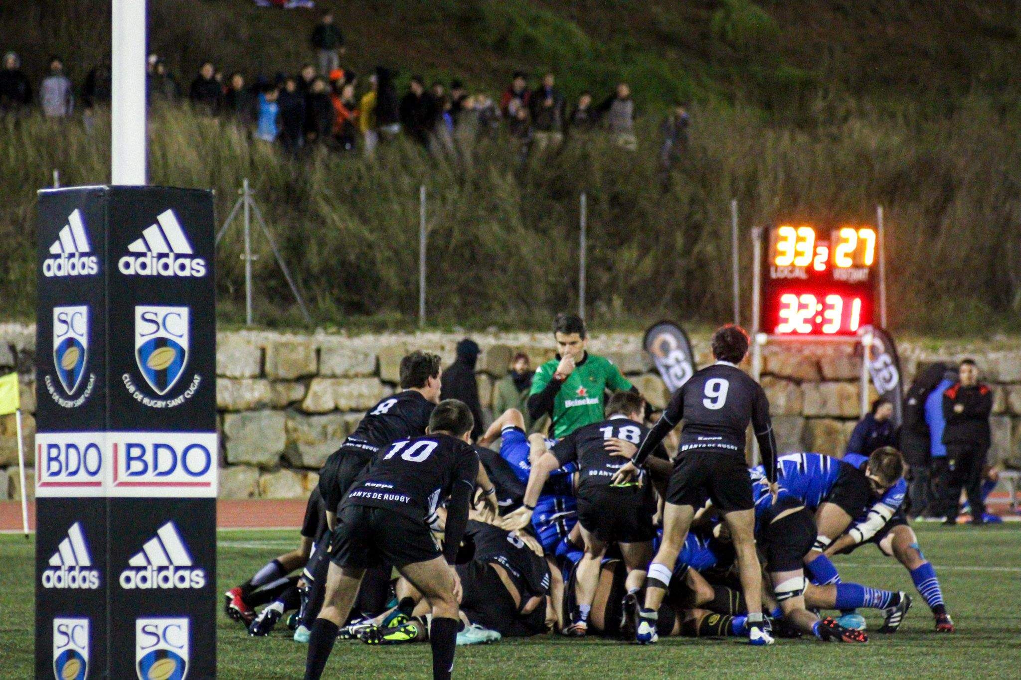 Rugbi masculí. CR Sant Cugat-BUC Barcelona. FOTO: Ale Gómez